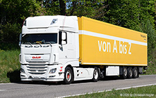 XF | AG 309901 | DAF  |  Postlogistics | LUFINGEN 23.04.2020