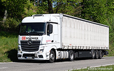 Actros 1845 | LJ RS789 | Mercedes-Benz  |  Budsin / DB Schenker | LUFINGEN 23.04.2020