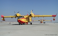 Canadair CL-215T | UD.13-17 | Spanish Air Force | MADRID - TORREJON (LETO/TOJ) 01.10.2001