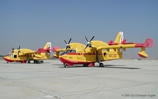 Canadair CL-215T | UD.13-20 | Spanish Air Force | MADRID - TORREJON (LETO/TOJ) 01.10.2001