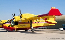 Canadair CL-415 | C-GQBA | Government of Quebec | VAN NUYS (KVNY/VNY) 12.09.2002