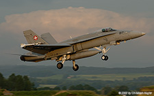 McDonnell Douglas F/A-18C Hornet | J-5017 | Swiss Air Force | PAYERNE (LSMP/---) 01.06.2003