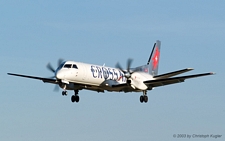 SAAB 2000 | HB-IZO | Crossair | BERN - BELPMOOS (LSZB/BRN) 09.03.2003
