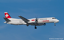 SAAB 2000 | HB-IZL | Swiss International Air Lines | Z&UUML;RICH (LSZH/ZRH) 12.01.2003