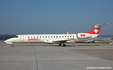 Embraer ERJ-145LU | HB-JAU | Swiss International Air Lines | Z&UUML;RICH (LSZH/ZRH) 02.08.2003