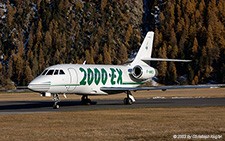 Dassault Falcon 2000EX | F-WMEX | Dassault Aviation  |  Prototype | SAMEDAN (LSZS/SMV) 06.11.2003