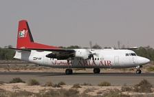 Fokker 50 | EP-EAF | Aria Air Tour | SHARJAH (OMSJ/SHJ) 10.10.2004