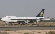 Boeing 747-412F | 9V-SFG | Singapore Airlines Cargo | SHARJAH (OMSJ/SHJ) 10.10.2004