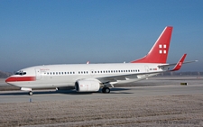 Boeing 737-7CN | HB-IIQ | PrivatAir | M&UUML;NCHEN FRANZ-JOSEF-STRAUSS (EDDM/MUC) 16.01.2005