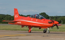 Pilatus PC-21 | HB-HZA | Pilatus Flugzeugwerke | FAIRFORD (EGVA/FFD) 14.07.2005