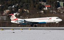 Fokker 100 | OE-LVB | Austrian Arrows | INNSBRUCK-KRANEBITTEN (LOWI/INN) 08.01.2005