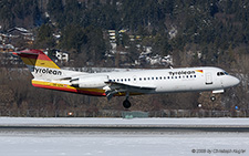 Fokker 70 | OE-LFK | Tyrolean Airways | INNSBRUCK-KRANEBITTEN (LOWI/INN) 05.02.2005