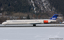 McDonnell Douglas MD-83 | LN-ROY | SAS Scandinavian Airlines System | INNSBRUCK-KRANEBITTEN (LOWI/INN) 05.02.2005