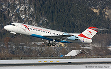 Fokker 70 | OE-LFI | Austrian Arrows | INNSBRUCK-KRANEBITTEN (LOWI/INN) 05.02.2005