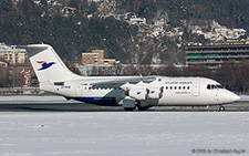 BAe 146-200 | OY-RCB | Atlantic Airways | INNSBRUCK-KRANEBITTEN (LOWI/INN) 05.02.2005