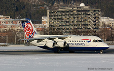 Avro RJ100 | G-BZAV | British Airways CitiExpress | INNSBRUCK-KRANEBITTEN (LOWI/INN) 05.02.2005