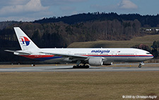 Boeing 777-2H6ER | 9M-MRH | Malaysia Airlines | Z&UUML;RICH (LSZH/ZRH) 13.03.2005