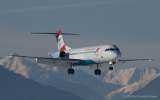 Fokker 100 | OE-LVC | Austrian Arrows | INNSBRUCK-KRANEBITTEN (LOWI/INN) 07.01.2006