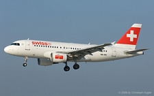 Airbus A319-112 | HB-IPX | Swiss International Air Lines | Z&UUML;RICH (LSZH/ZRH) 07.04.2006