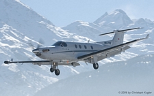 Pilatus PC-12/45 | HB-FPK | untitled (Swiss Business Air) | SAMEDAN (LSZS/SMV) 05.02.2006