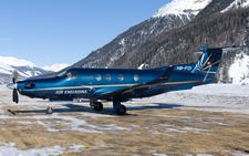Pilatus PC-12/45 | HB-FOI | Air Engiadina | SAMEDAN (LSZS/SMV) 12.02.2006