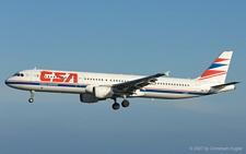 Airbus A321-211 | OK-CEC | CSA Czech Airlines | ARRECIFE-LANZAROTE (GCRR/ACE) 16.09.2007