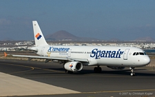 Airbus A321-231 | EC-INB | Spanair | ARRECIFE-LANZAROTE (GCRR/ACE) 17.09.2007