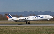 Fokker 100 | F-GPXA | Air France (BritAir) | BASLE (LFSB/BSL) 11.03.2007