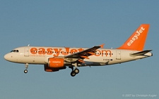 Airbus A319-111 | G-EZAK | easyJet Airline | BASLE (LFSB/BSL) 11.03.2007