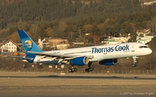 Boeing 757-2Q8 | G-TCBA | Thomas Cook Airlines UK | INNSBRUCK-KRANEBITTEN (LOWI/INN) 29.12.2007