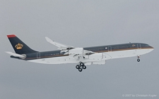 Airbus A340-211 | JY-ABH | Government of Jordan | Z&UUML;RICH (LSZH/ZRH) 25.01.2007