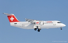 Avro RJ100 | HB-IYR | Swiss International Air Lines | Z&UUML;RICH (LSZH/ZRH) 26.01.2007