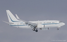 Boeing 737-7AV | N889NC | private | Z&UUML;RICH (LSZH/ZRH) 27.01.2007