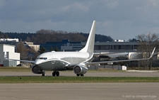 Boeing 737-7BJ | VP-BBW | untitled (Gama Aviation) | Z&UUML;RICH (LSZH/ZRH) 10.03.2007