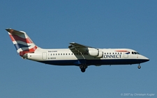 Avro RJ100 | G-BZAX | BA Connect | Z&UUML;RICH (LSZH/ZRH) 18.05.2007