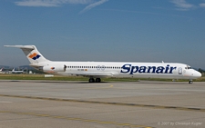 McDonnell Douglas MD-82 | EC-HOV | Spanair | Z&UUML;RICH (LSZH/ZRH) 14.07.2007