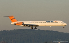 McDonnell Douglas MD-83 | SX-BEU | Euroair | Z&UUML;RICH (LSZH/ZRH) 15.07.2007