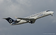 Bombardier CRJ 200LR | S5-AAG | Adria Airways  |  Star Alliance c/s | Z&UUML;RICH (LSZH/ZRH) 20.10.2007