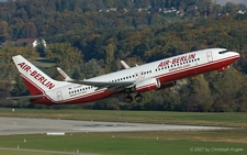 Boeing 737-86J | D-ABBF | Air Berlin | Z&UUML;RICH (LSZH/ZRH) 20.10.2007
