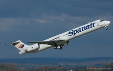 McDonnell Douglas MD-83 | EC-GVI | Spanair | Z&UUML;RICH (LSZH/ZRH) 20.10.2007