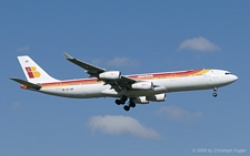 Airbus A340-313X | EC-IDF | Iberia | FRANKFURT (EDDF/FRA) 14.09.2008