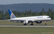 Boeing 757-224 | N12125 | Continental Air Lines | OSLO GARDERMOEN (ENGM/OSL) 06.06.2008