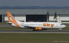 Boeing 737-4Q8 | TC-SKE | Sky Airlines | OSLO GARDERMOEN (ENGM/OSL) 07.06.2008