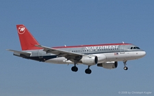 Airbus A319-114 | N349NB | Northwest Airlines | LAS VEGAS MCCARRAN (KLAS/LAS) 17.10.2008
