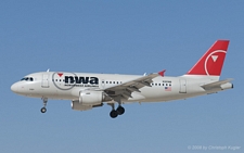 Airbus A319-114 | N321NB | Northwest Airlines | LAS VEGAS MCCARRAN (KLAS/LAS) 20.10.2008