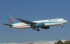 Boeing 767-35EER | G-DBLA | First Choice Airways | GENEVA (LSGG/GVA) 09.02.2008