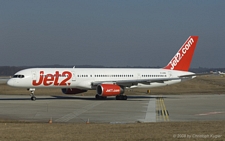 Boeing 757-236 | G-LSAD | Jet2 | GENEVA (LSGG/GVA) 09.02.2008
