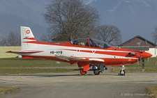 Pilatus PC-21 | HB-HYB | Swiss Air Force | BUOCHS (LSZC/BXO) 13.02.2008