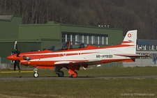 Pilatus PC-21 | HB-HYB | Swiss Air Force | BUOCHS (LSZC/BXO) 13.02.2008