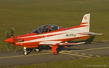 Pilatus PC-21 | HB-HYA | Swiss Air Force | BUOCHS (LSZC/BXO) 13.02.2008